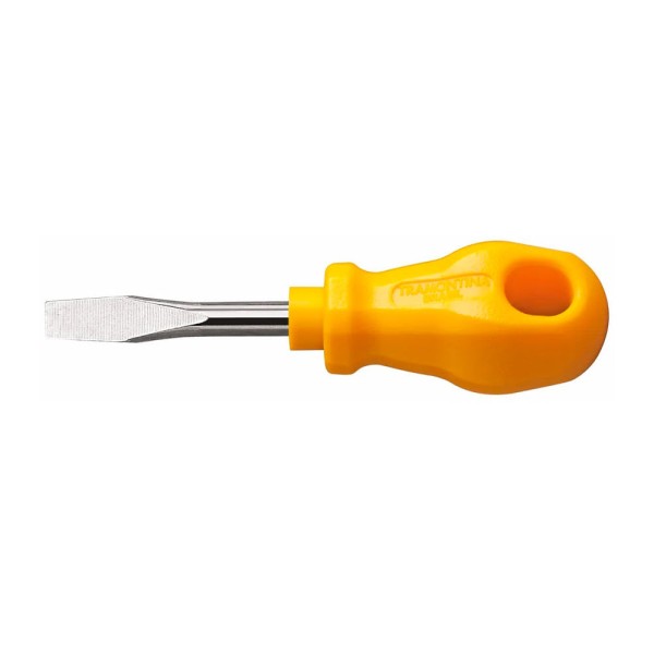 Encontraproduto.com.br - Chave de Fenda Toco Tramontina Master Yellow com Ponta Chata 1/4x1.1/2