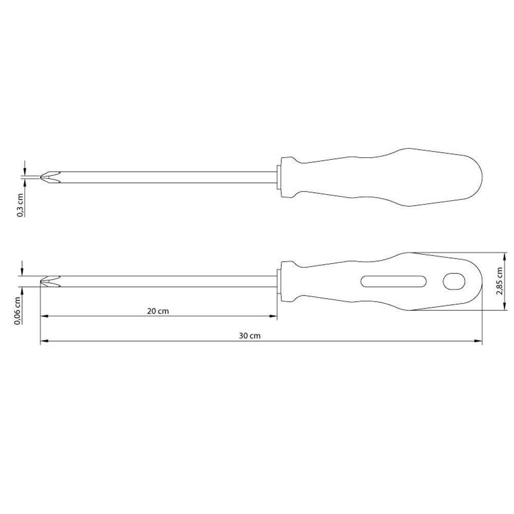 Encontraproduto.com.br - CHAVE PHILIPS 1/4X8 AM 41505/032 MASTER
