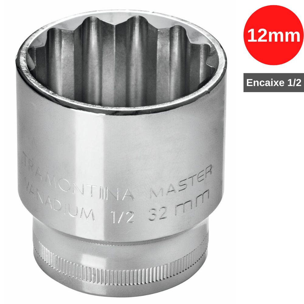 Encontraproduto.com.br - Chave Combinada Tramontina Master 42246/126 26Mm Cromada