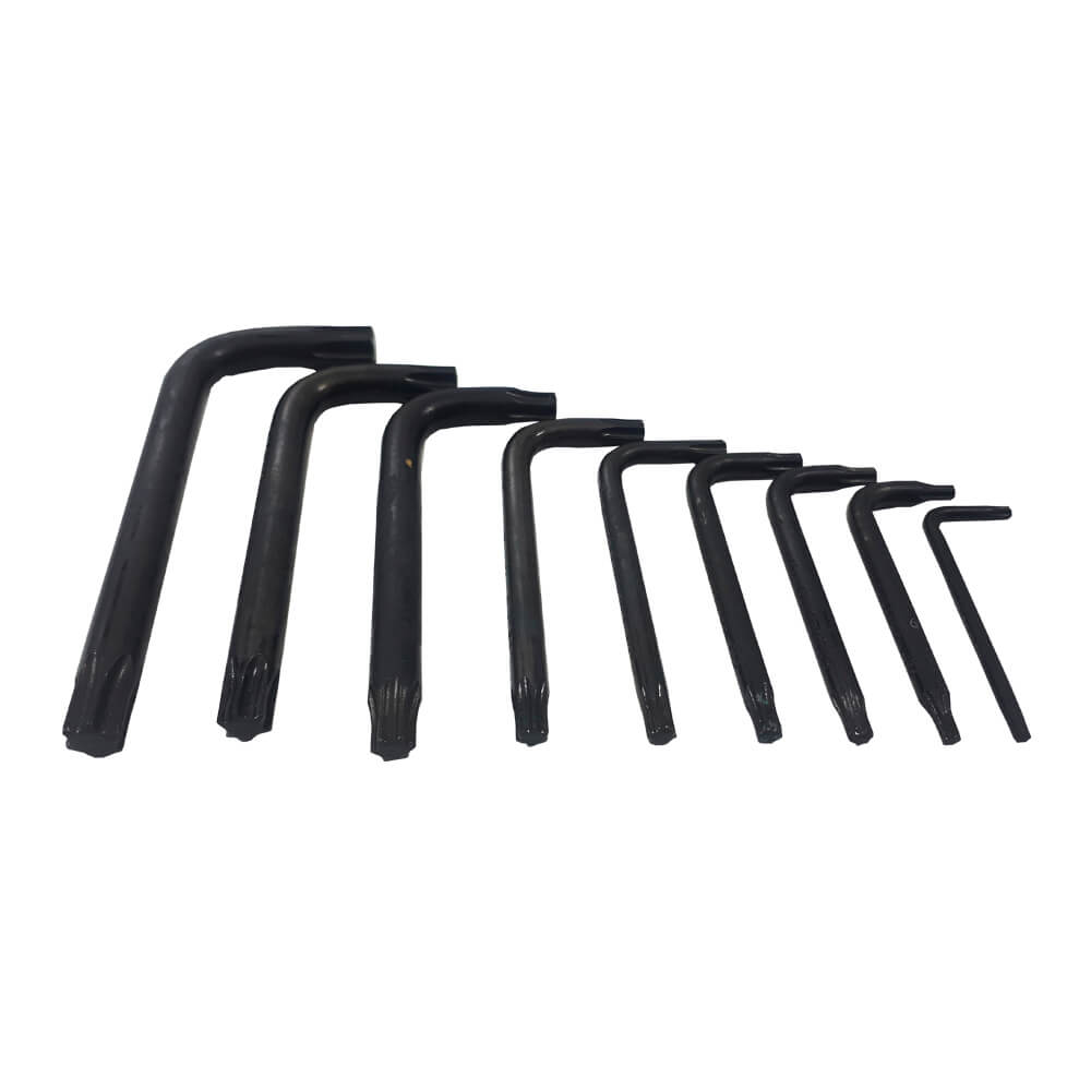 Encontraproduto.com.br - Jogo de Chave Torx Tipo L T10-T50 9 Peças 44450/209 - Tramontina Pro