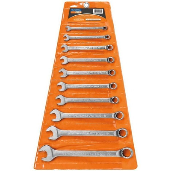 Jogo Chave Combinada Tramontina-Pro 44660/215 6Mm X 32Mm Com 15 Peças