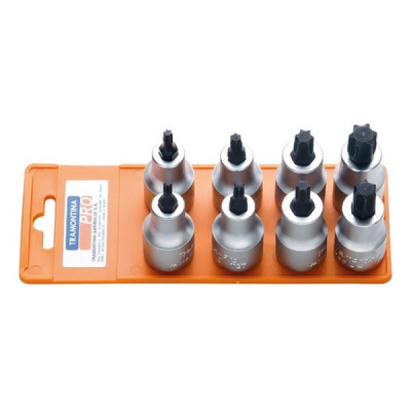 Encontraproduto.com.br - Jogo de Soquete Tramontina-PRO 44844/508 encaixe 1/2