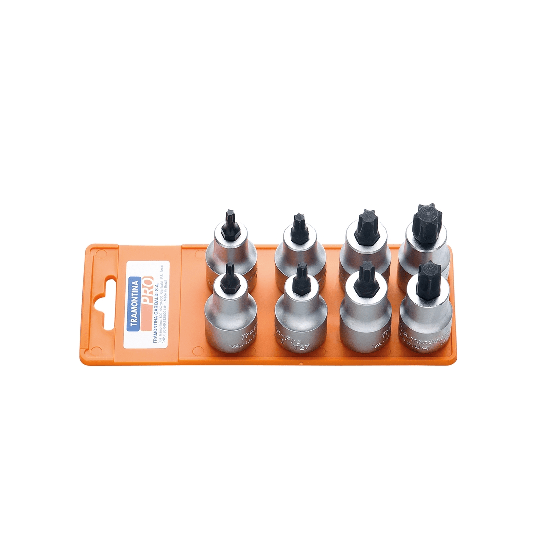 Encontraproduto.com.br - Jogo de Soquete Tramontina-PRO 44844/508 encaixe 1/2