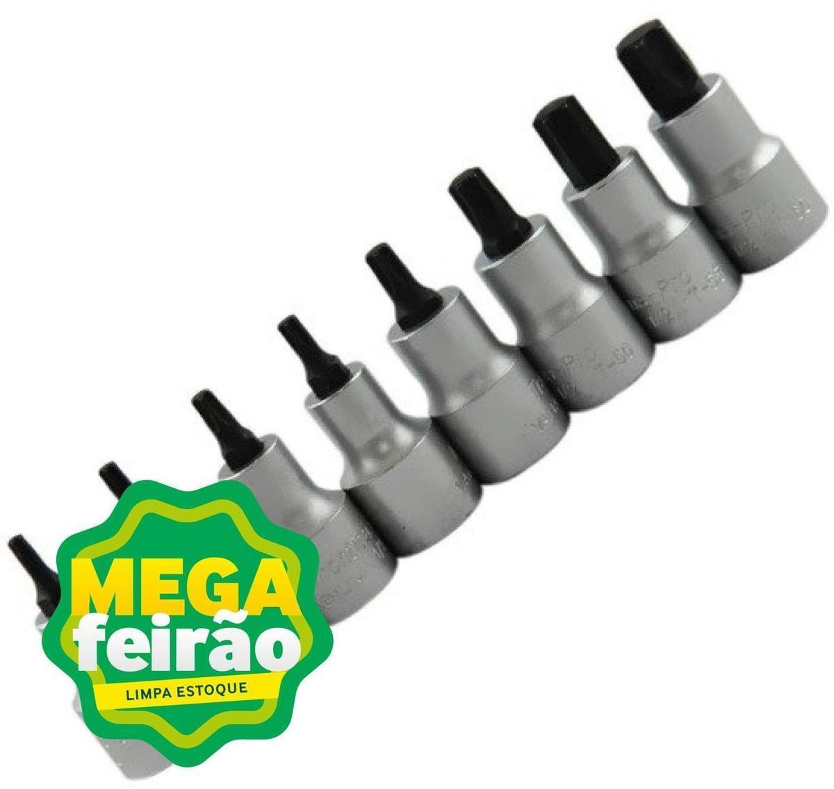 Encontraproduto.com.br - Jogo de Soquete Tramontina-PRO 44844/508 encaixe 1/2