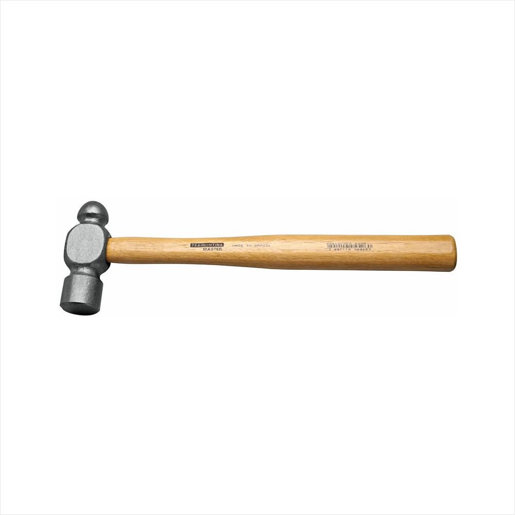 Encontraproduto.com.br - Martelo de Bola 200g Basic com Cabo em Madeira Envernizada - Tramontina