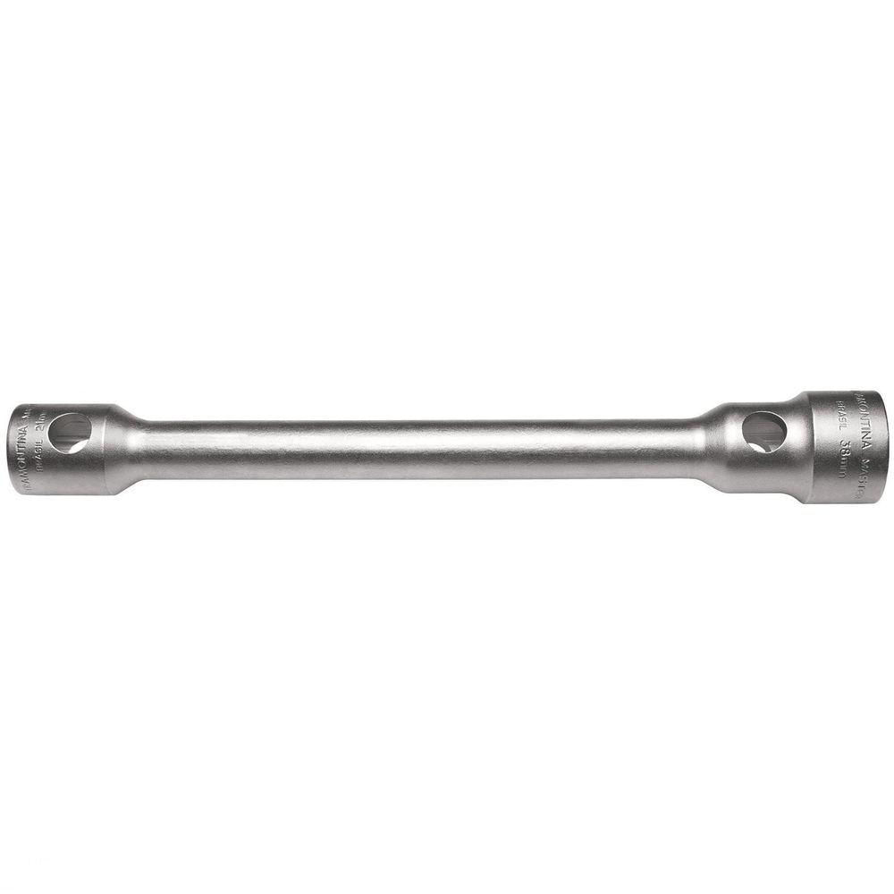 Chave de Roda 27x33 mm Tramontina MASTER Corpo Forjado Aço Especial Cromado Furo para Manípulo 42810/006