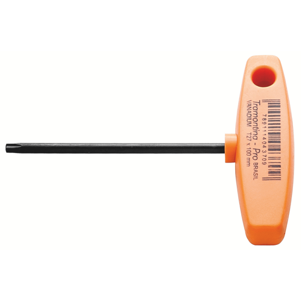 Encontraproduto.com.br - Chave Torx com Cabo tipo T 45 X 150MM Trafix 44362/145 Tramontina Pro