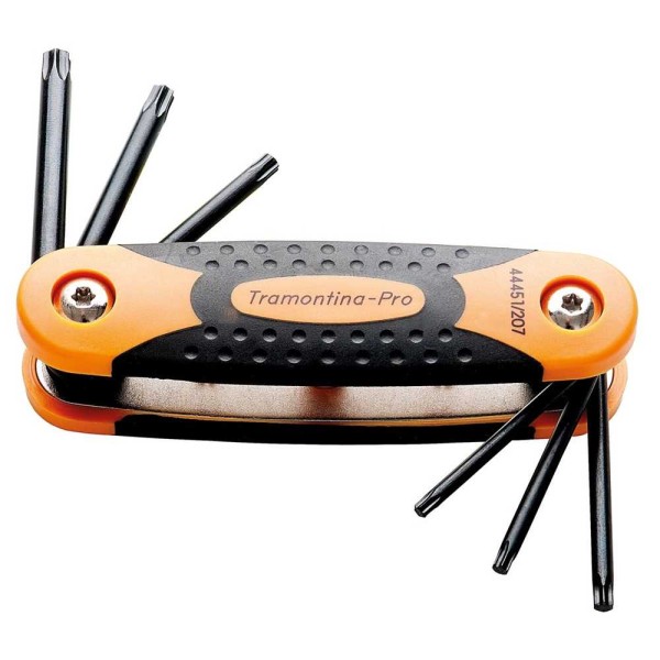 Encontraproduto.com.br - Jogo de Chave Torx com Armação T10-T40 7 Peças 44451/207 - Tramontina Pro