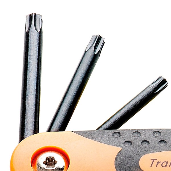 Encontraproduto.com.br - Jogo de Chave Torx com Armação T10-T40 7 Peças 44451/207 - Tramontina Pro