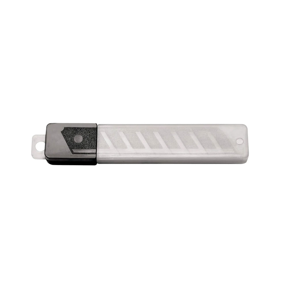 Encontraproduto.com.br - Laminas Tramontina para Estilete com 10 Pecas 18MM