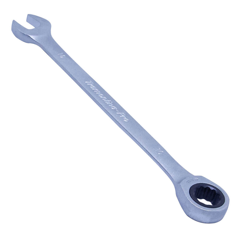 Encontraproduto.com.br - Chave Combinada Tramontina-Pro 44652/110 Plana Com Catraca 10Mm