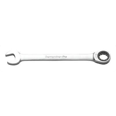 Chave Combinada Tramontina-Pro 44652/117 Plana Com Catraca 17Mm