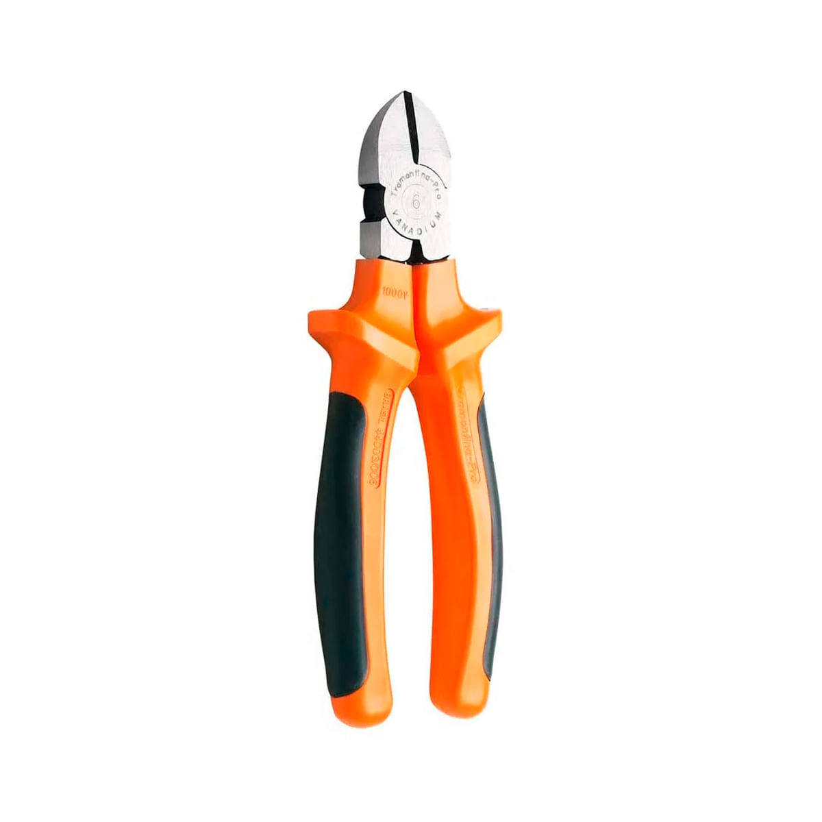 Encontraproduto.com.br - Alicate para Corte Diagonal Isolado PRO Laranja 6