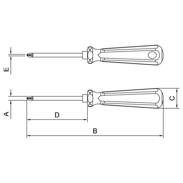 Encontraproduto.com.br - Chave De Fenda Trafix Pz Nr. 0 Tramontina Pro Tramontina