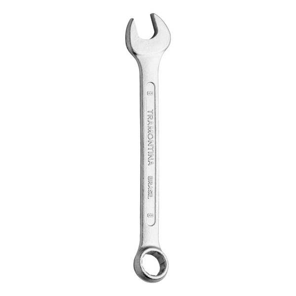 Encontraproduto.com.br - Chave Combinada 8 mm Tramontina Basic com Corpo em Aço Especial Cromado