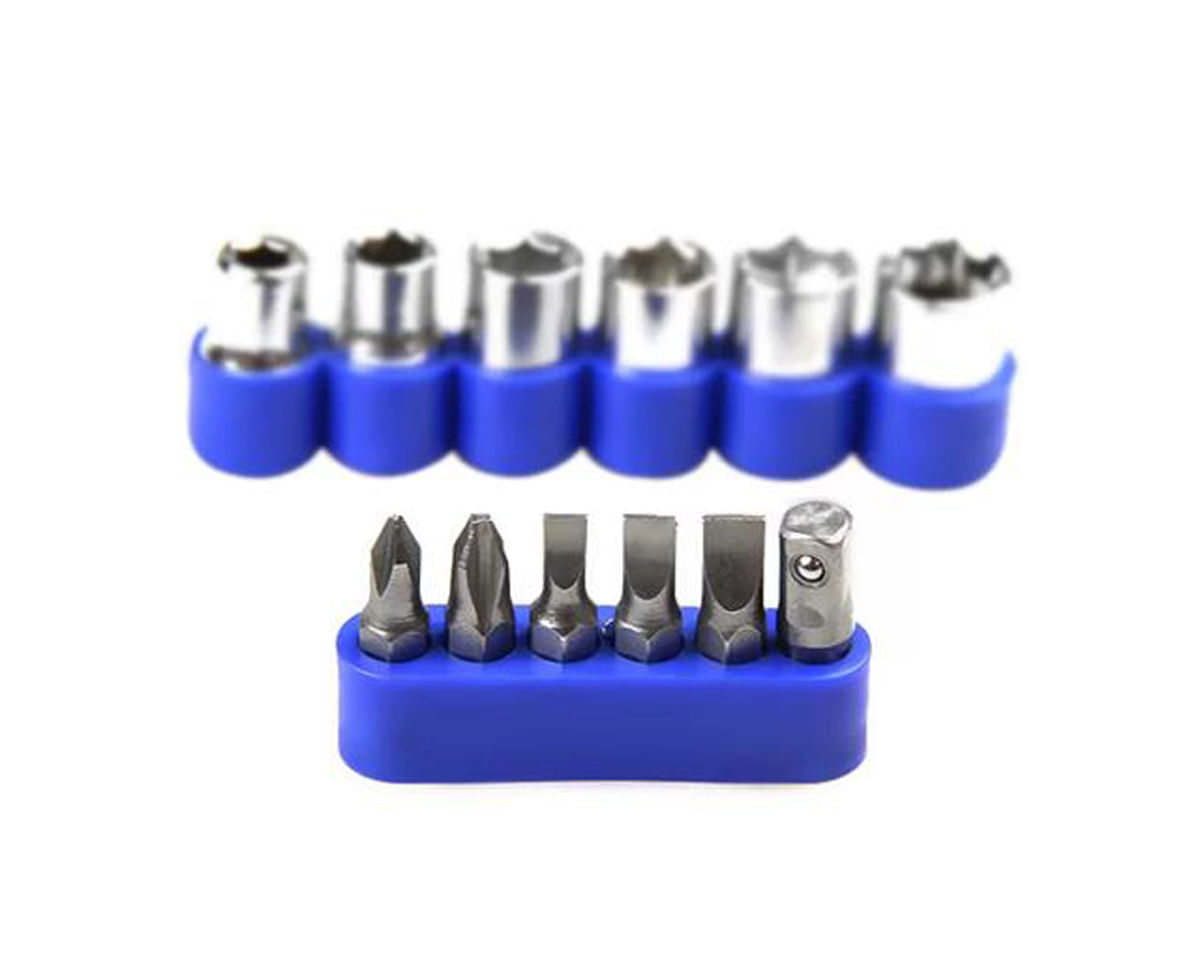 Encontraproduto.com.br - Estojo com Soquetes e Ponteiras 14pçs - Tramontina