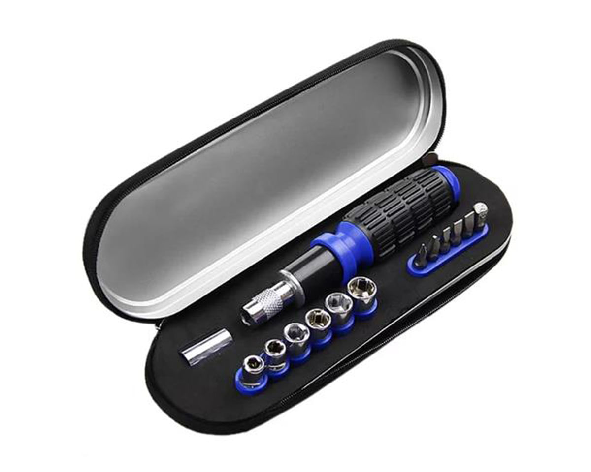Encontraproduto.com.br - Estojo com Soquetes e Ponteiras 14pçs - Tramontina