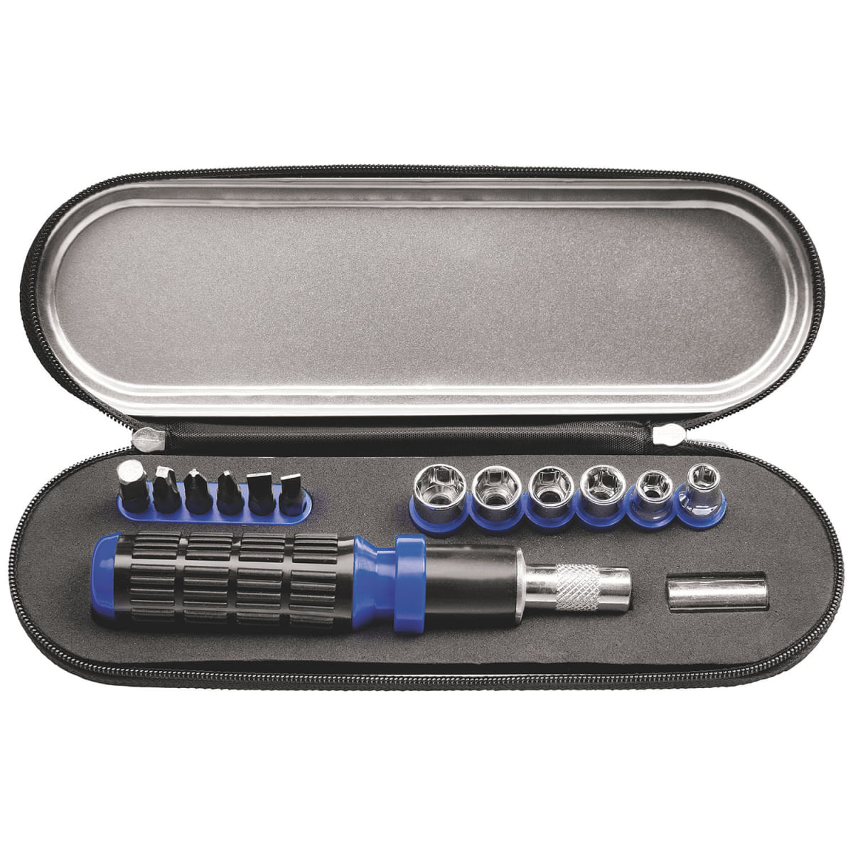Encontraproduto.com.br - Estojo com Soquetes e Ponteiras 14pçs - Tramontina