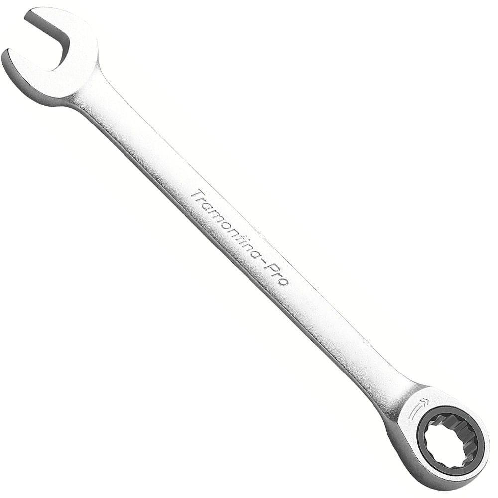 Encontraproduto.com.br - Chave Combinada Plana Tramontina-Pro 44652/109 Com Catraca 9Mm