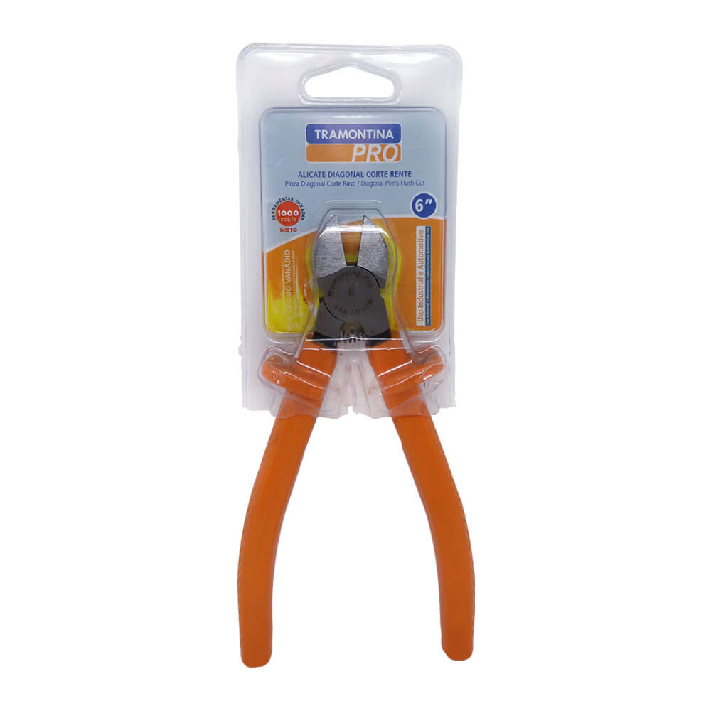 Encontraproduto.com.br - Alicate Diagonal Corte Rente Isolado 1.000 V 6