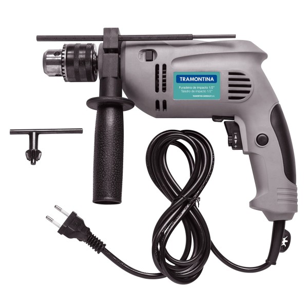 Encontraproduto.com.br - Furadeira de Impacto 500W 1/2