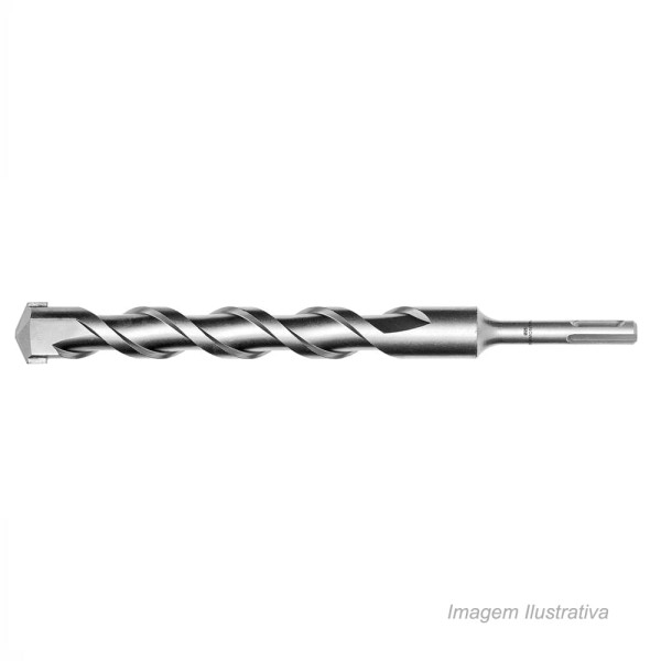 Encontraproduto.com.br - Broca para Concreto 8x260 mm Tramontina Master em Aço Especial com Encaixe SDS Plus