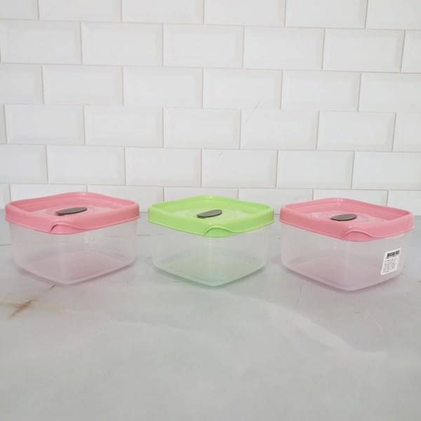 Encontraproduto.com.br - Conjunto de Potes Plasvale Wave  cj  3pç