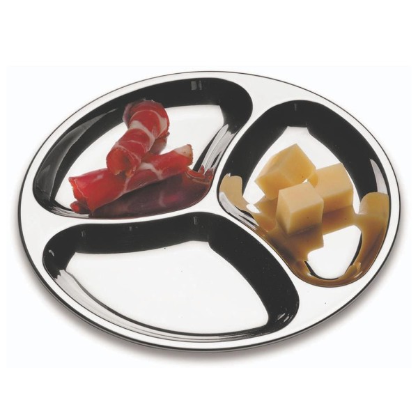 Encontraproduto.com.br - Prato para Couvert Tramontina Utility em Aço Inox 61426/170