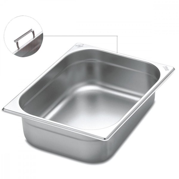 Encontraproduto.com.br - Cuba Aço Inox 1/2 150Mm com Alça