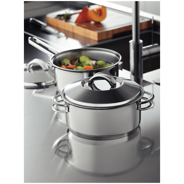 Encontraproduto.com.br - Panela Tramontina Solar 24cm, 4,7L, em Aço Inox, com Fundo Triplo - 62501/241