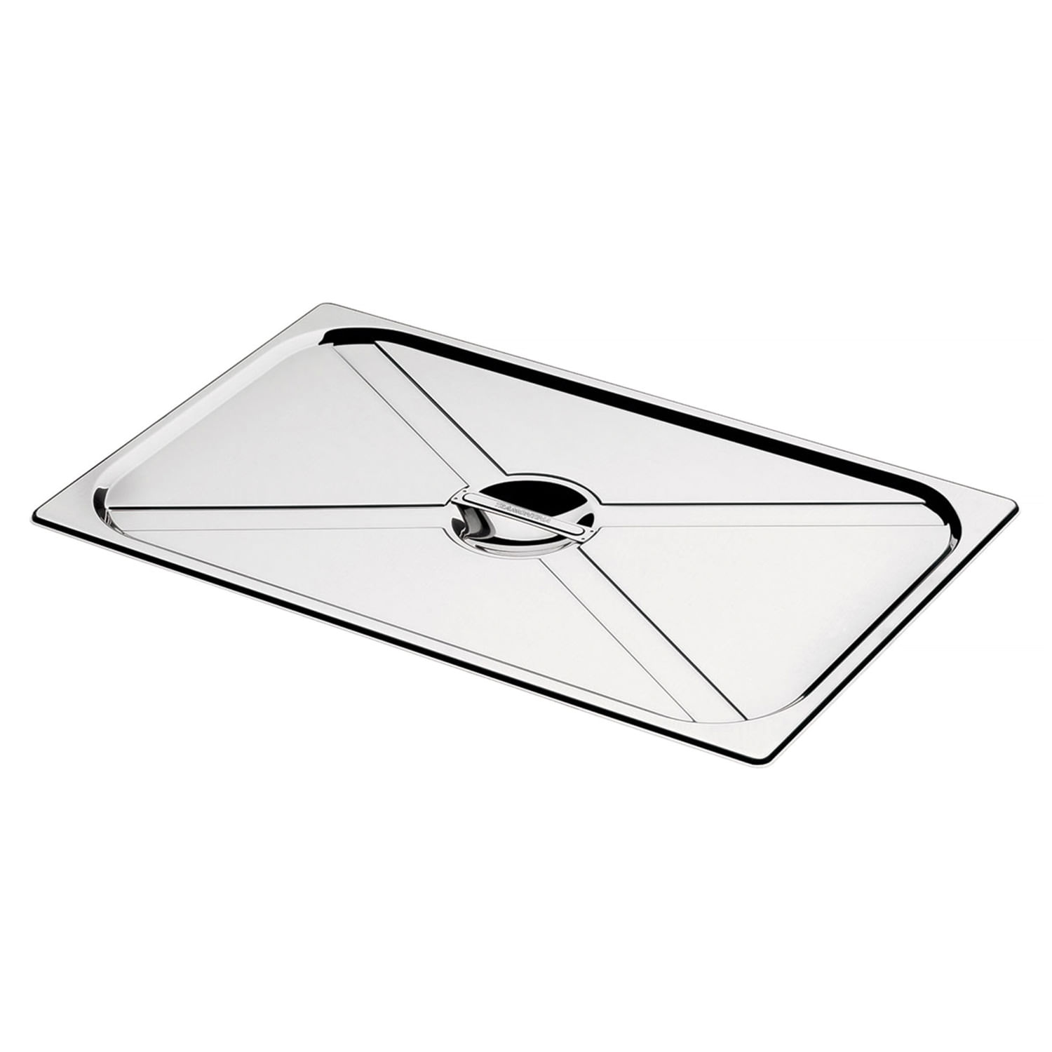 Encontraproduto.com.br - Tampa Aço Inox sem Recorte para Cuba 1/1
