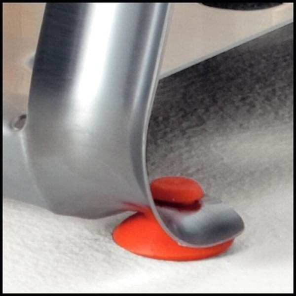 Encontraproduto.com.br - Escorredor de Louça Tramontina Ciclo em Aço Inox com Porta Talheres Laranja 61530/000