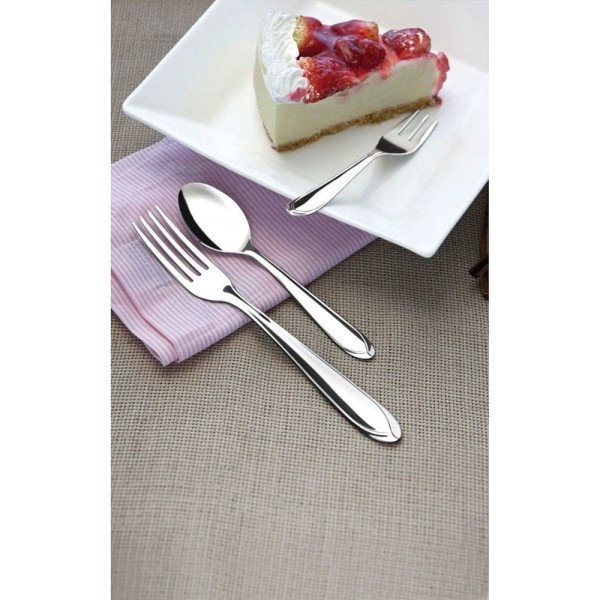 Encontraproduto.com.br - Faqueiro Laguna Em Aço Inox Com Facas De Mesa Acabamento Em Brilho Com Detalhes No Cabo 4
