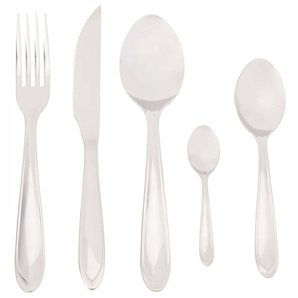 Encontraproduto.com.br - Faqueiro Aço Inox 60 Peças LAGUNA (Faca de Churrasco) Tramontina 66906784
