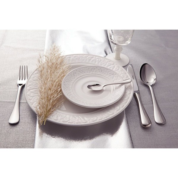 Encontraproduto.com.br - Garfo De Mesa Classic Prata Tramontina Em Aço Inox Com Revestimento De Prata Tramontina