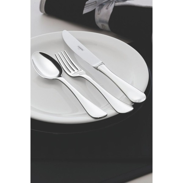 Encontraproduto.com.br - Garfo De Mesa Classic Prata Tramontina Em Aço Inox Com Revestimento De Prata Tramontina