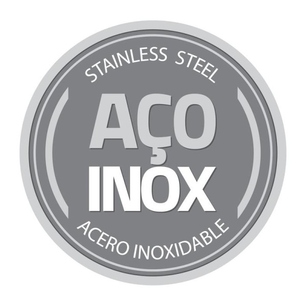 Encontraproduto.com.br - Forma Aço Inox Para Pizza Tramontina