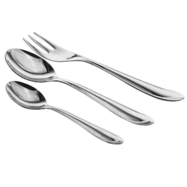 Encontraproduto.com.br - Faqueiro 72 Peças Tramontina Laguna em Aço Inox com Alto Brilho