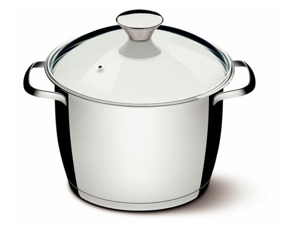 Encontraproduto.com.br - Caldeirão Tramontina Allegra Aço Inox 24CM