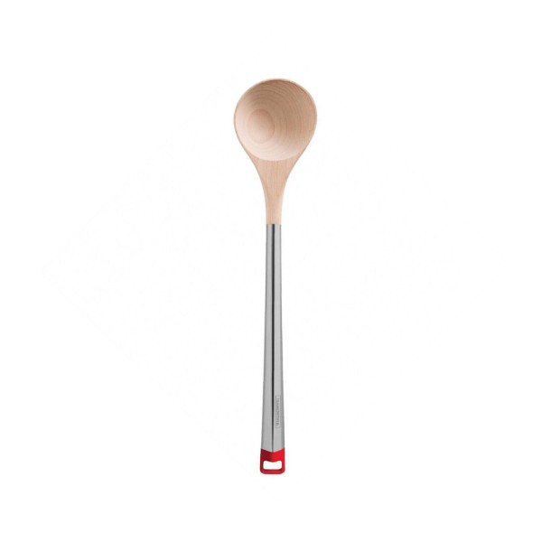 Encontraproduto.com.br - Concha em inox e madeira Tramontina Cuninare 36,5cm