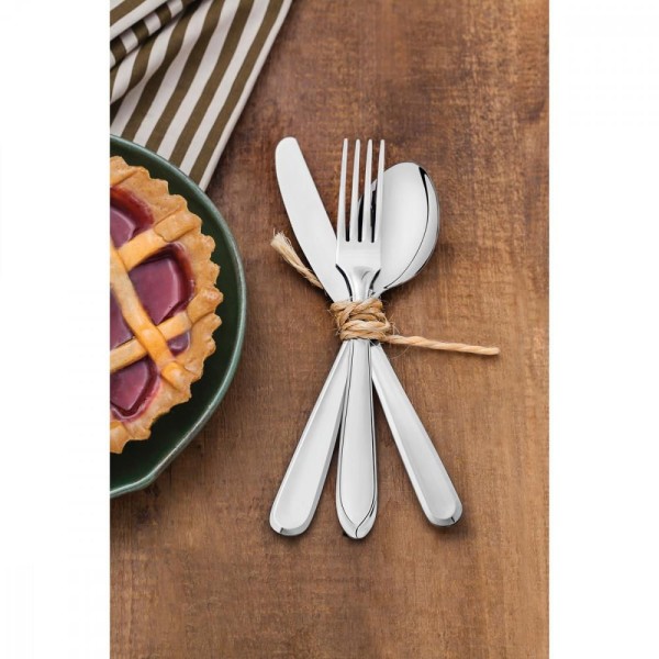 Encontraproduto.com.br - Faca de Mesa Tramontina Angra em Aço Inox