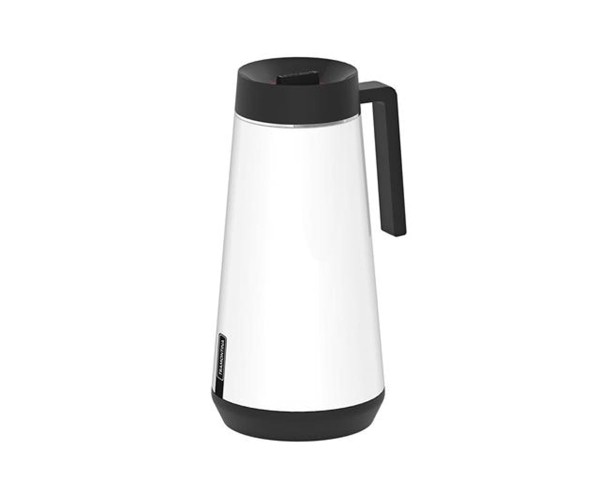 Encontraproduto.com.br - Bule Térmico Exata Aço Inox Branco Sem Infusor 750Ml - 61645/074 - Tramontina