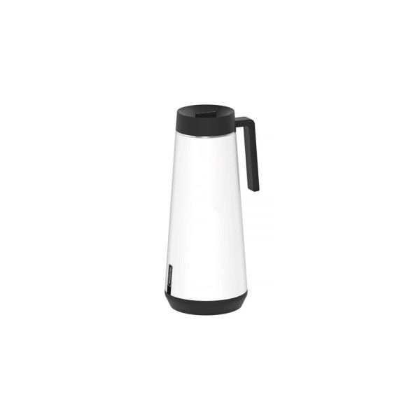 Encontraproduto.com.br - Bule Térmico com Infusor Exata Branco 1L - Tramontina