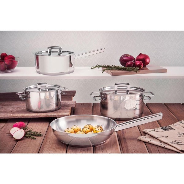 Encontraproduto.com.br - Caçarola Brava Rasa 20cm 2,9L Tramontina