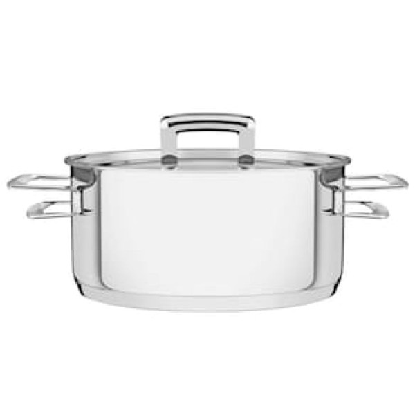 Encontraproduto.com.br - Caçarola Brava Rasa 20cm 2,9L Tramontina