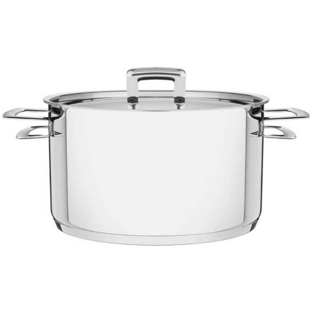 Encontraproduto.com.br - Caçarola Funda Aço Inox Brava 20 cm Tramontina
