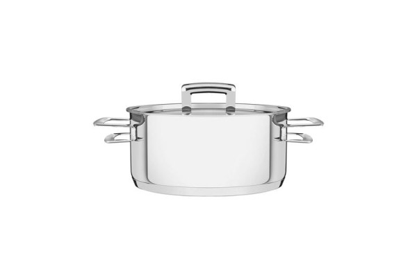 Caçarola Aço Inox 16 cm 2 Alcas Brava Tramontina
