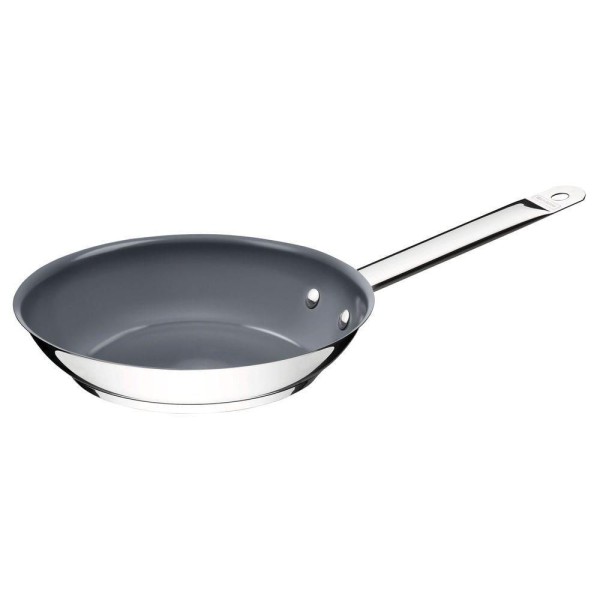Encontraproduto.com.br - Frigideira Aço Inox Com Cerâmica Grafite Tramontina