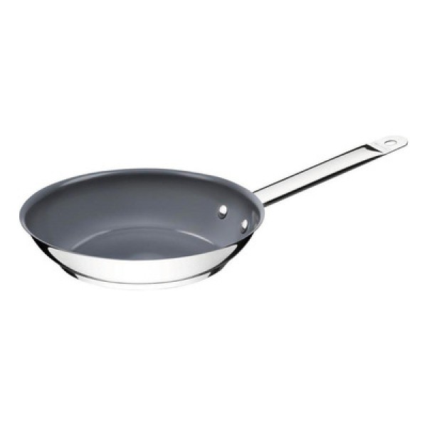 Encontraproduto.com.br - Frigideira Aço Inox Com Cerâmica Grafite Tramontina