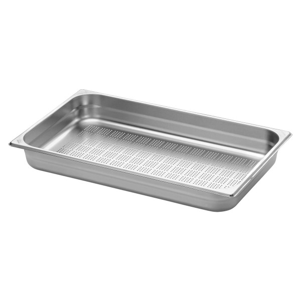 Encontraproduto.com.br - Cuba Perfurada Aço Inox 201 1/1 sem Alça